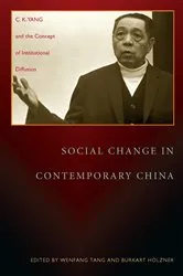 Book cover of Social Change in Contemporary China by Wenfang Tang