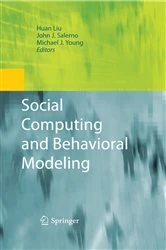 Book cover of Social Computing and Behavioral Modeling by Huan Liu