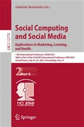 Book cover of Social Computing and Social Media: Applications in Marketing, Learning, and Health by Gabriele Meiselwitz