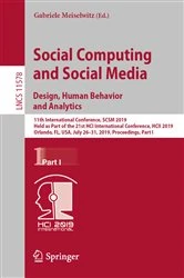 Book cover of Social Computing and Social Media. Design, Human Behavior and Analytics by Gabriele Meiselwitz
