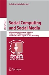 Book cover of Social Computing and Social Media by Gabriele Meiselwitz