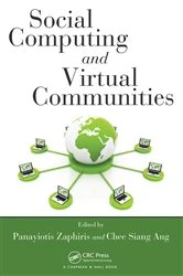 Book cover of Social Computing and Virtual Communities by Panayiotis Zaphiris