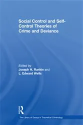 Book cover of Social Control and Self-Control Theories of Crime and Deviance by L. Edward Wells