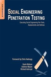 Book cover of Social Engineering Penetration Testing by Gavin Watson
