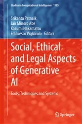 Book cover of Social, Ethical and Legal Aspects of Generative AI by Srikanta Patnaik