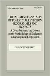 Book cover of Social Impact Analysis of Poverty Alleviation Programmes and Projects by Susanne Neubert