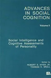 Book cover of Social Intelligence and Cognitive Assessments of Personality by Robert S. Wyer Jr.