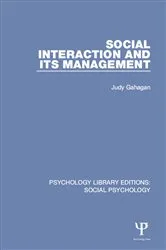 Book cover of Social Interaction and its Management by Judy Gahagan