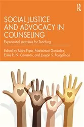 Book cover of Social Justice and Advocacy in Counseling by Mark Pope