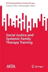 Book cover of Social Justice and Systemic Family Therapy Training by Lindsey A. Nice