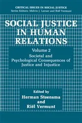 Book cover of Social Justice in Human Relations Volume 2 by Herman Steensma