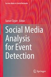 Book cover of Social Media Analysis for Event Detection by Tansel Özyer