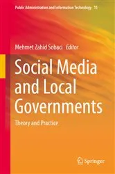 Book cover of Social Media and Local Governments by Mehmet Zahid Sobaci