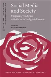 Book cover of Social Media and Society by Majid KhosraviNik