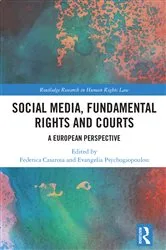 Book cover of Social Media, Fundamental Rights and Courts by Unknown