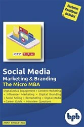 Book cover of Social Media Marketing & Branding by Ankit Srivastava