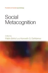 Book cover of Social Metacognition by Pablo Briñol
