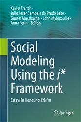 Book cover of Social Modeling Using the i* Framework by Xavier Franch