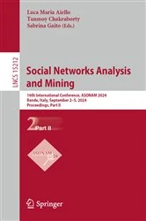 Book cover of Social Networks Analysis and Mining by Luca Maria Aiello