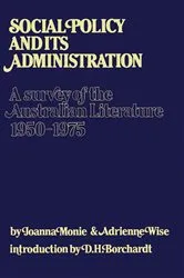 Book cover of Social Policy and Its Administration by Joanna Monie