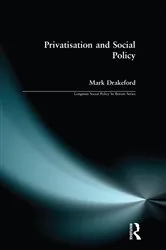 Book cover of Social Policy and Privatisation by Mark Drakeford
