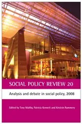 Book cover of Social Policy Review 20 by Tony Maltby