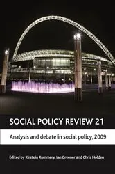 Book cover of Social Policy Review 21 by Kirstein Rummery