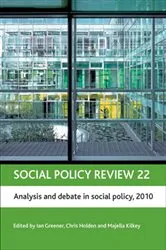 Book cover of Social policy review 22 by Ian Greener