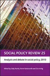 Book cover of Social Policy Review 25 by Gaby Ramia