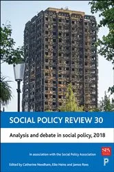 Book cover of Social Policy Review 30 by Moira Wallace