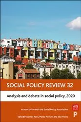 Book cover of Social Policy Review 32 by James Rees