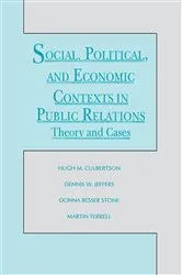 Book cover of Social, Political, and Economic Contexts in Public Relations by Hugh M. Culbertson