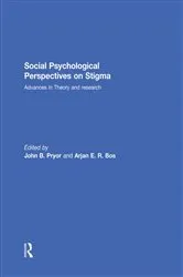 Book cover of Social Psychological Perspectives on Stigma by John B. Pryor