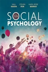Book cover of Social Psychology (12th ed.) by Saul Kassin