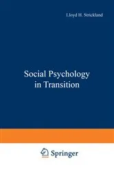 Book cover of Social Psychology in Transition by Lloyd Strickland