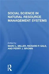 Book cover of Social Science In Natural Resource Management Systems by Marc L Miller