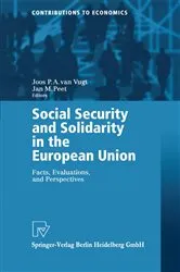 Book cover of Social Security and Solidarity in the European Union by Joos P.A. van Vugt