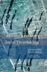 Book cover of SOCIAL THREEFOLDING by Rudolf Steiner