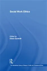 Book cover of Social Work Ethics by Eileen Gambrill