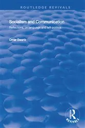 Book cover of Socialism and Communication by Omar Swartz