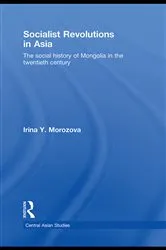 Book cover of Socialist Revolutions in Asia by Irina Y. Morozova