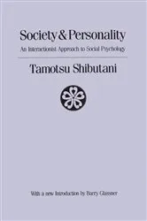 Book cover of Society and Personality by Tamotsu Shibutani
