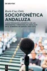 Book cover of Sociofonética andaluza by Rocío Cruz Ortiz