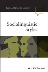 Book cover of Sociolinguistic Styles by Unknown