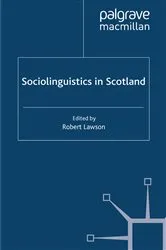 Book cover of Sociolinguistics in Scotland by Unknown