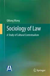 Book cover of Sociology of Law by Qiliang Wang