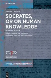 Book cover of Socrates, or on Human Knowledge by Simone Luzzatto