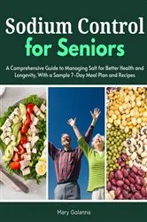 Book cover of Sodium Control for Seniors by Mary Golanna