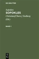 Book cover of Sofokles: Sofokles. Band 1 by Christian[Übers.] Stolberg