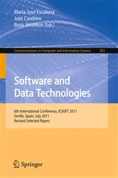 Book cover of Software and Data Technologies by Maria José Escalona